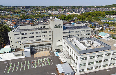 東松山市立市民病院の外観写真